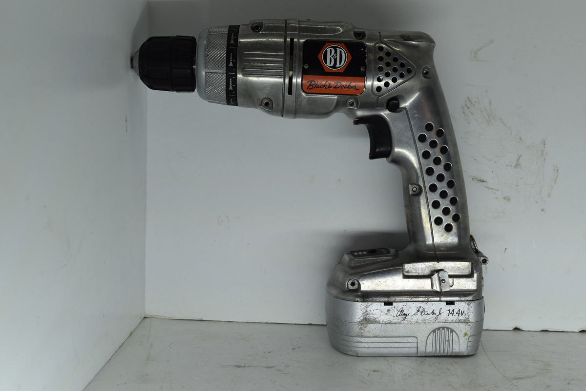 Black And Decker 85th Anniversary Chrome Cordless Drill With