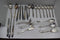 Silver Tulip Flatware Silver Plated Silverwear Serving Spoons  13407