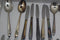 Silver Tulip Flatware Silver Plated Silverwear Serving Spoons  13407