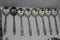 Silver Tulip Flatware Silver Plated Silverwear Serving Spoons  13407