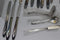 Silver Tulip Flatware Silver Plated Silverwear Serving Spoons  13407