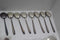 Silver Tulip Flatware Silver Plated Silverwear Serving Spoons  13407