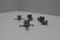 WW2 Diecast Machine Gun Model Unpainted German Flak 88 Lot of 4