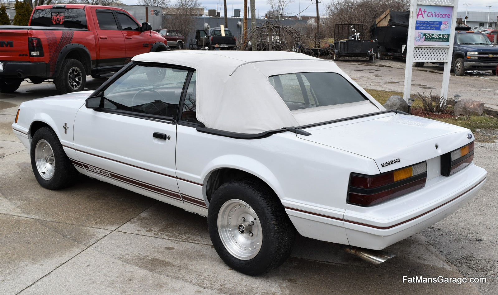 SOLD!!! 1984 Ford Mustang GT350 Convertible– FatMan's Garage, LLC