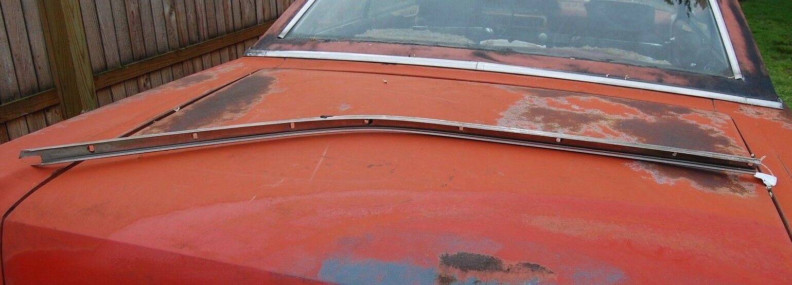 1964 Ford Galaxie 500 Left Driver Door Roof Reveal Track Trim Molding Fatman S Garage Llc