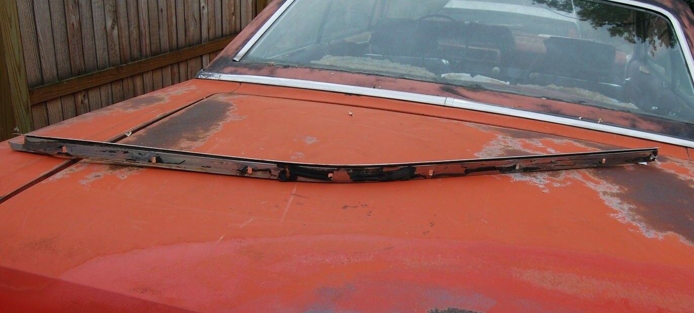 1964 Ford Galaxie 500 Left Driver Door Roof Reveal Track Trim Molding Fatman S Garage Llc