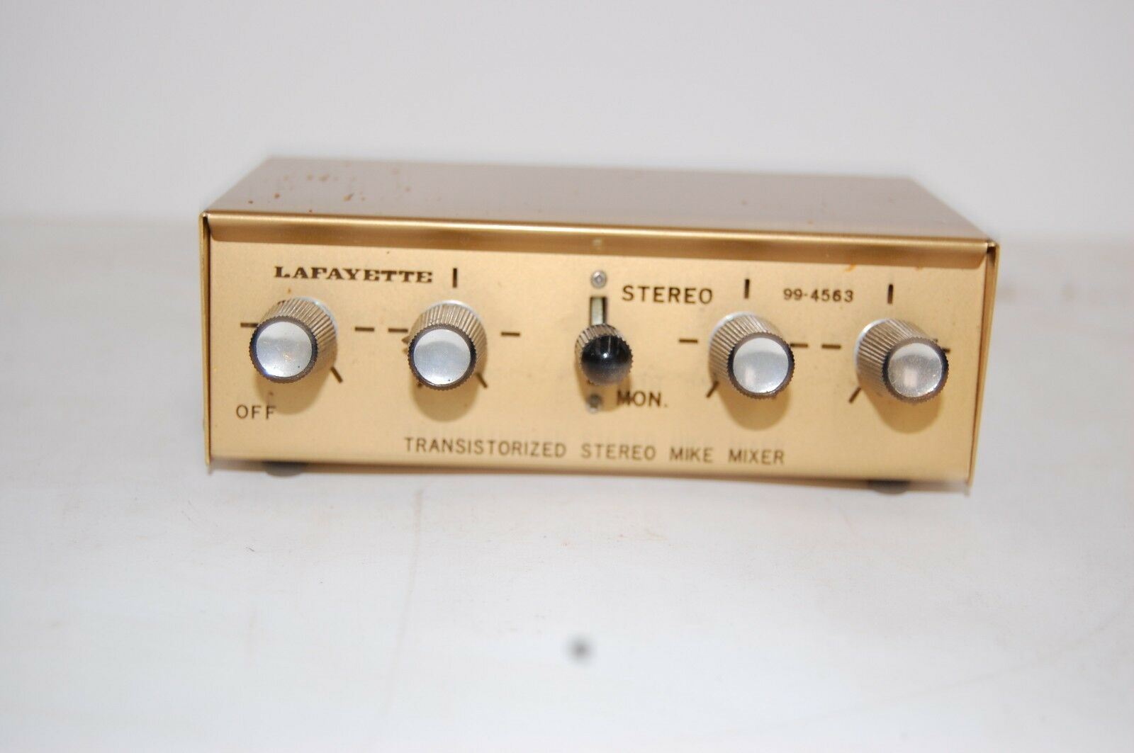 Lafayette Electronics 99-4563 Transistorized Stereo Mike Mixer Japan A ...