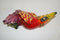 Bright Colors one of a kind Parrot Ceramic wall decor Mexico Hand Painted SIGNED