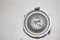 1956 PLYMOUTH BELVEDERE CENTER STEERING WHEEL BUTTON EMBLEM OEM MOPAR 56