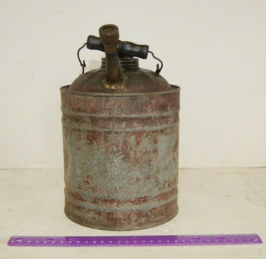 Vintage Gas Can/metal Gas Can/old Gas Can/gas Can/vintage Metal