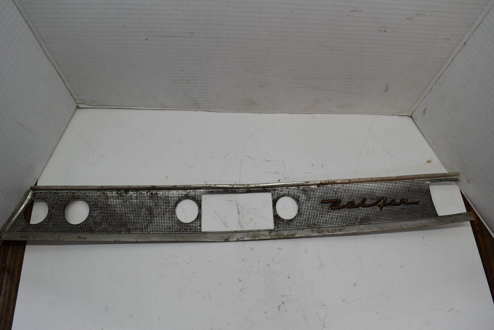 1957 Chevrolet Bel Air Dash Trim Insert Panel W/ Script Original Used ...