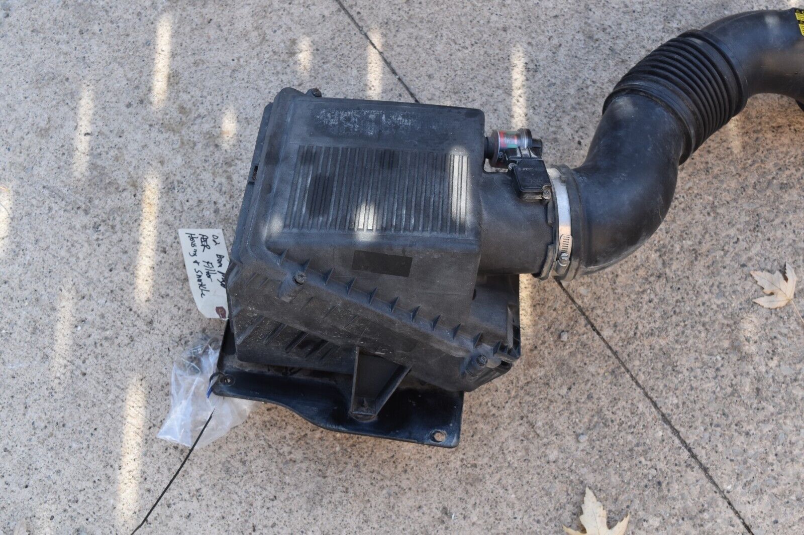 2002 02 Chevy Duramax Air Intake Tube and filter housing 11888– FatMan ...