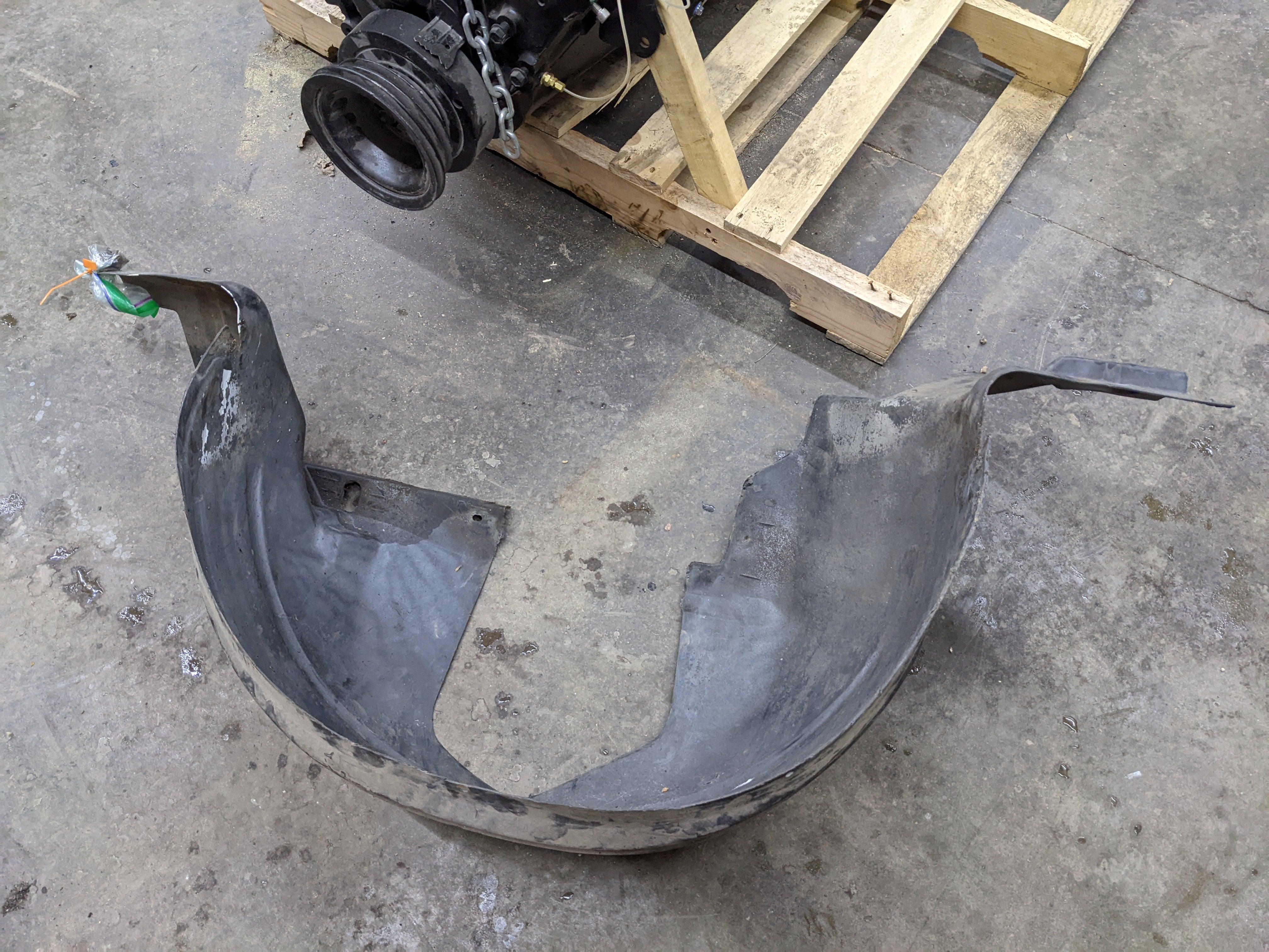 1984 Ford Mustang RH Inner Fender Well Liner Passenger OEM Original Fo ...