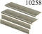 Cap a Tread 47 in. Length Laminate to Cover Stairs Sterling Oak Riser + Tread x2