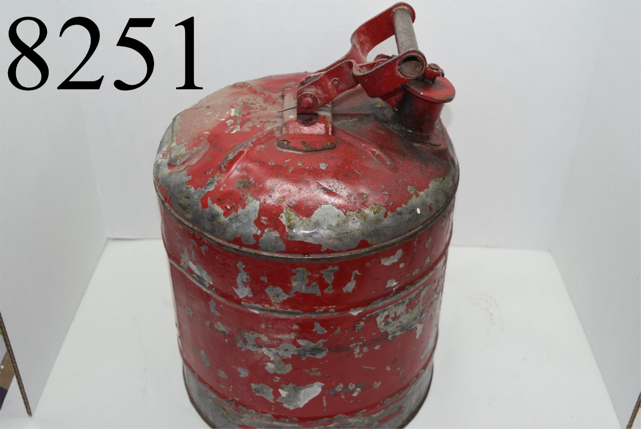 Johnson Red Metal hotsell Gas Can 5Gallon Antique