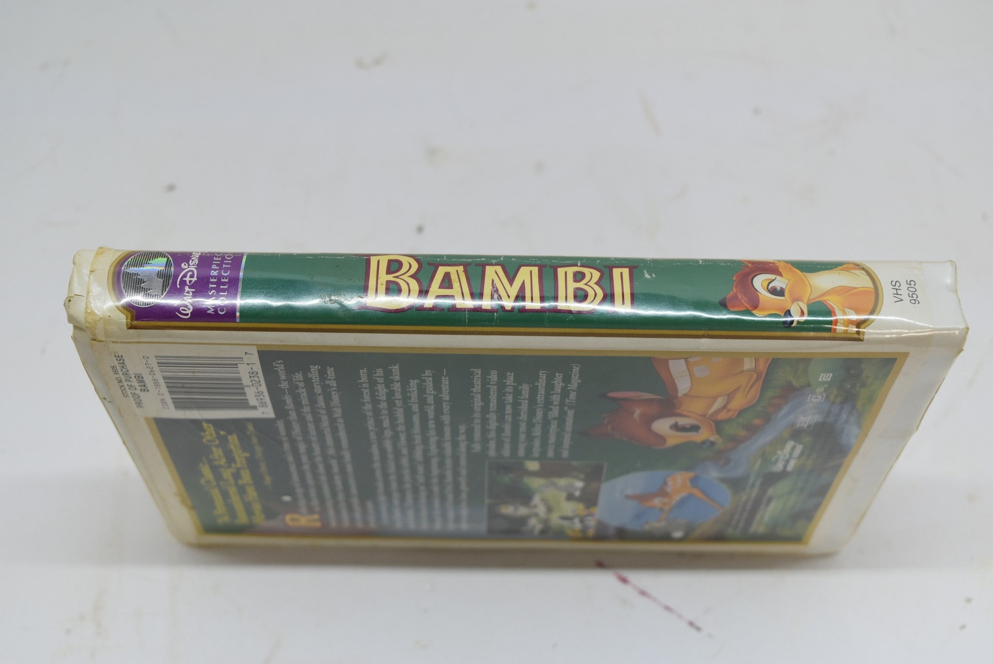 Bambi VHS 55th Anniversary Limited Edition RARE Masterpiece Collection ...