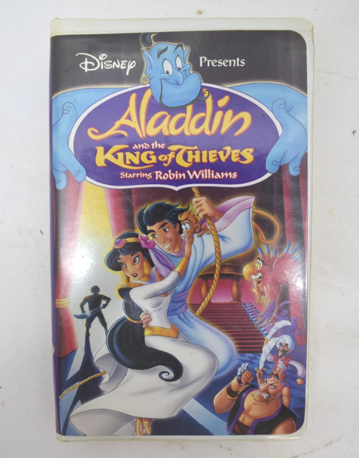 Rare Aladdin and the King of Thieves VHS 1996 Disney Clamshell Collect ...