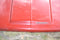 Original AMC Gremlin Hood Bolt On Red With Script Emblem