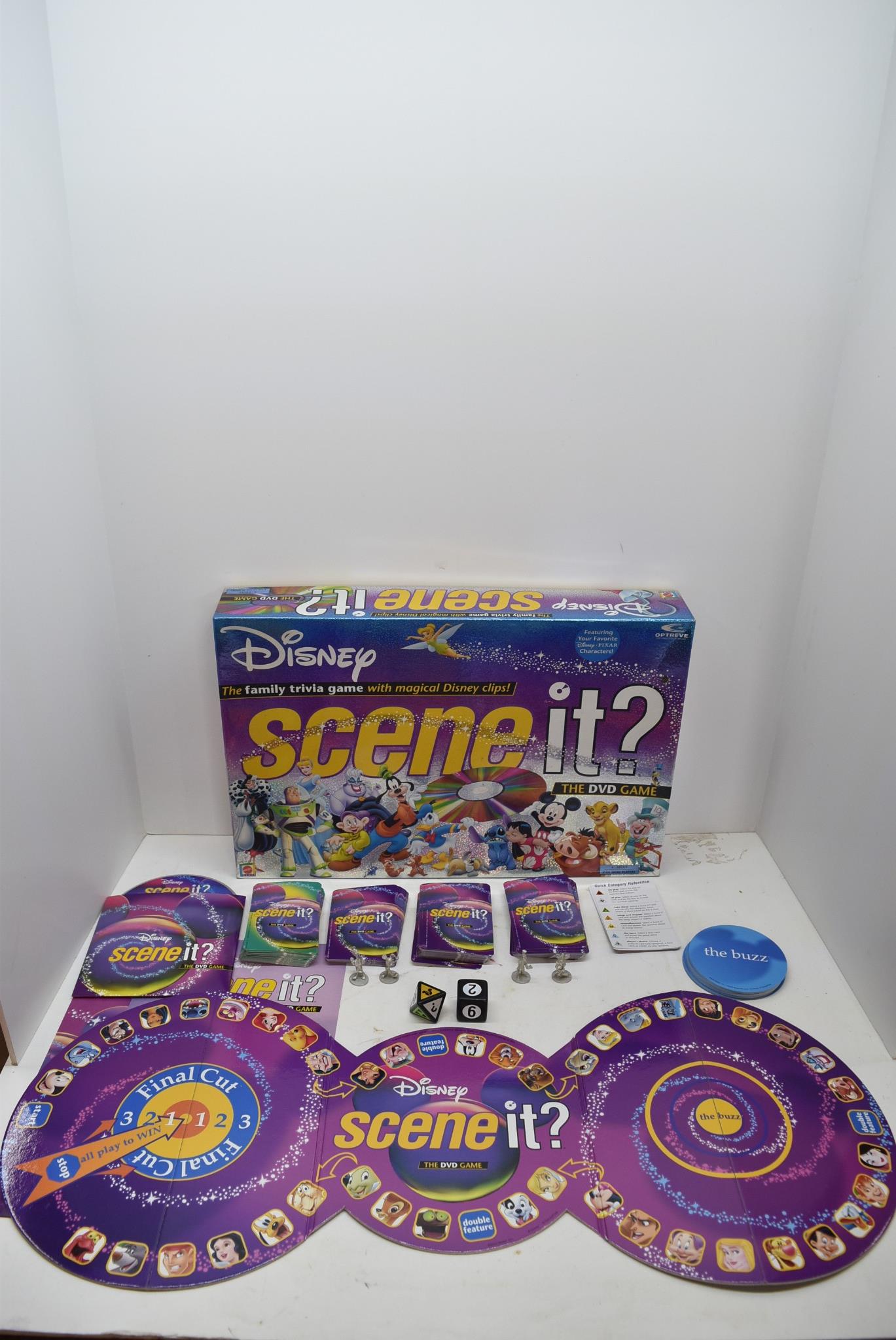 2004 Disney Scene It Board Game DVD Complete! 1st Edition Trivia Toys ...