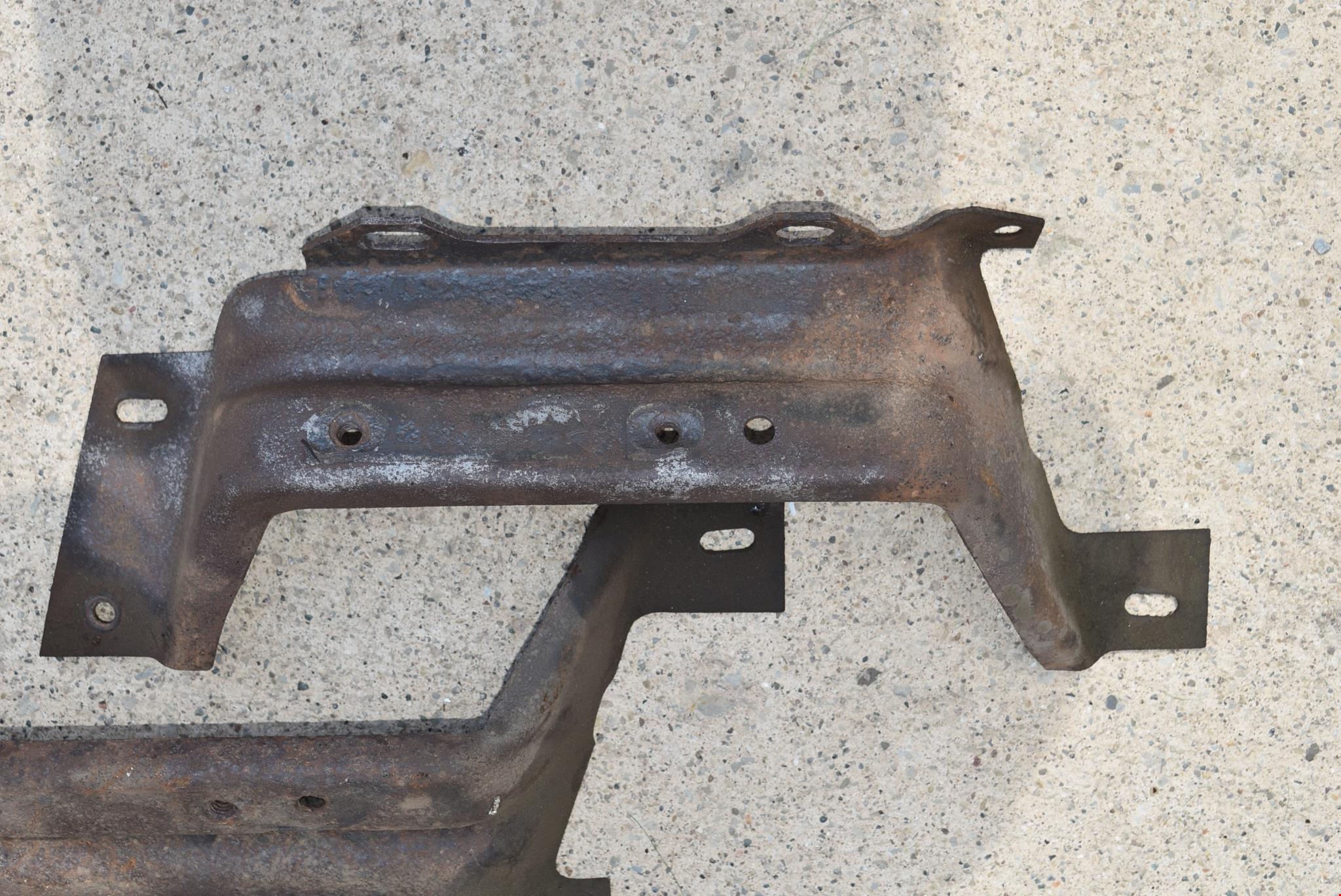 1968 1969 Plymouth Roadrunner Rear Bumper Brackets Back 68 69 MOPAR Sa ...