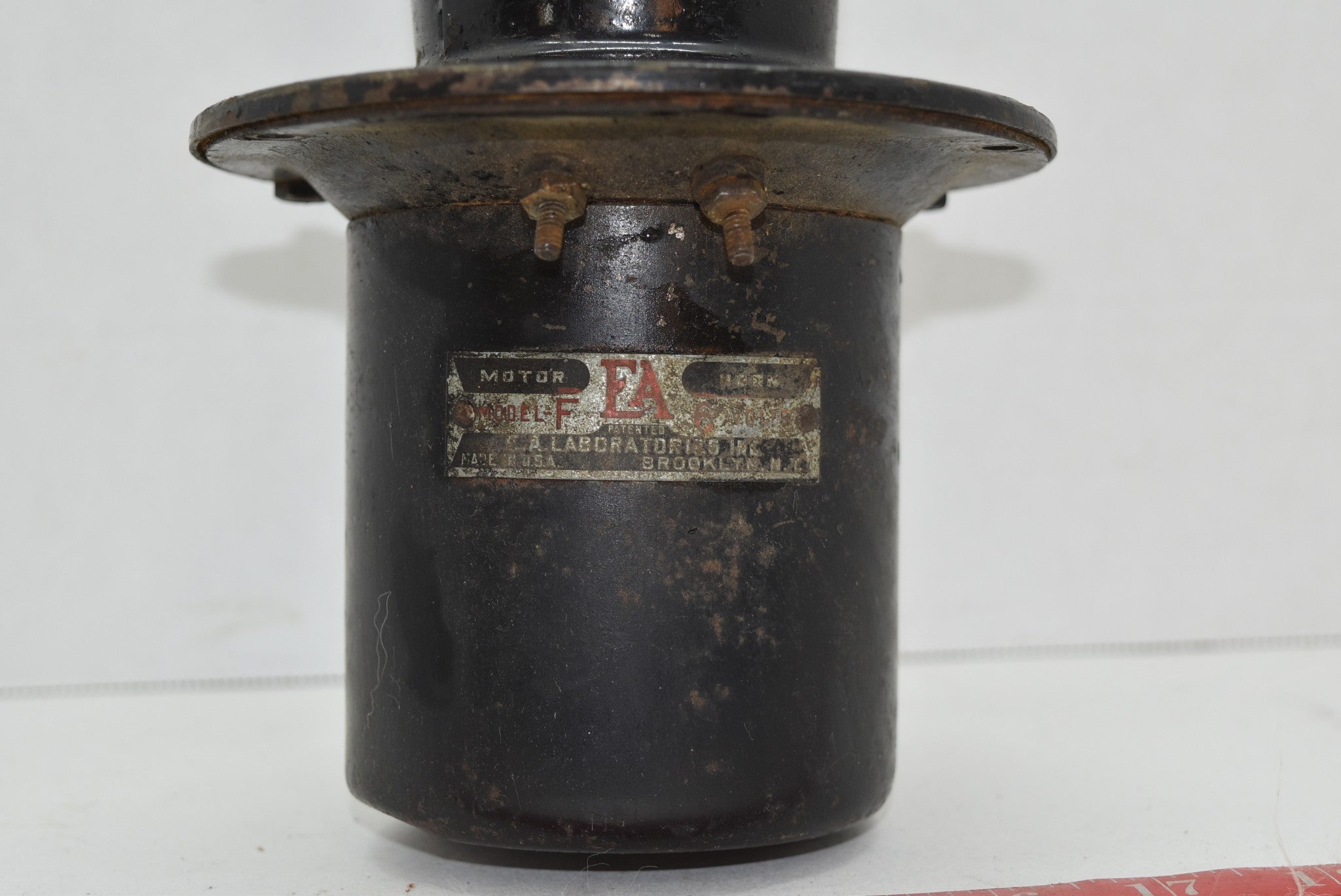 Electric Motor Horn EA Laboratories Model F Antique Ford Car Honk Test