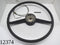 1952 1953 Willys Aerolark 18" Steering Wheel 2 Spoke Aero Lark Black 52 53