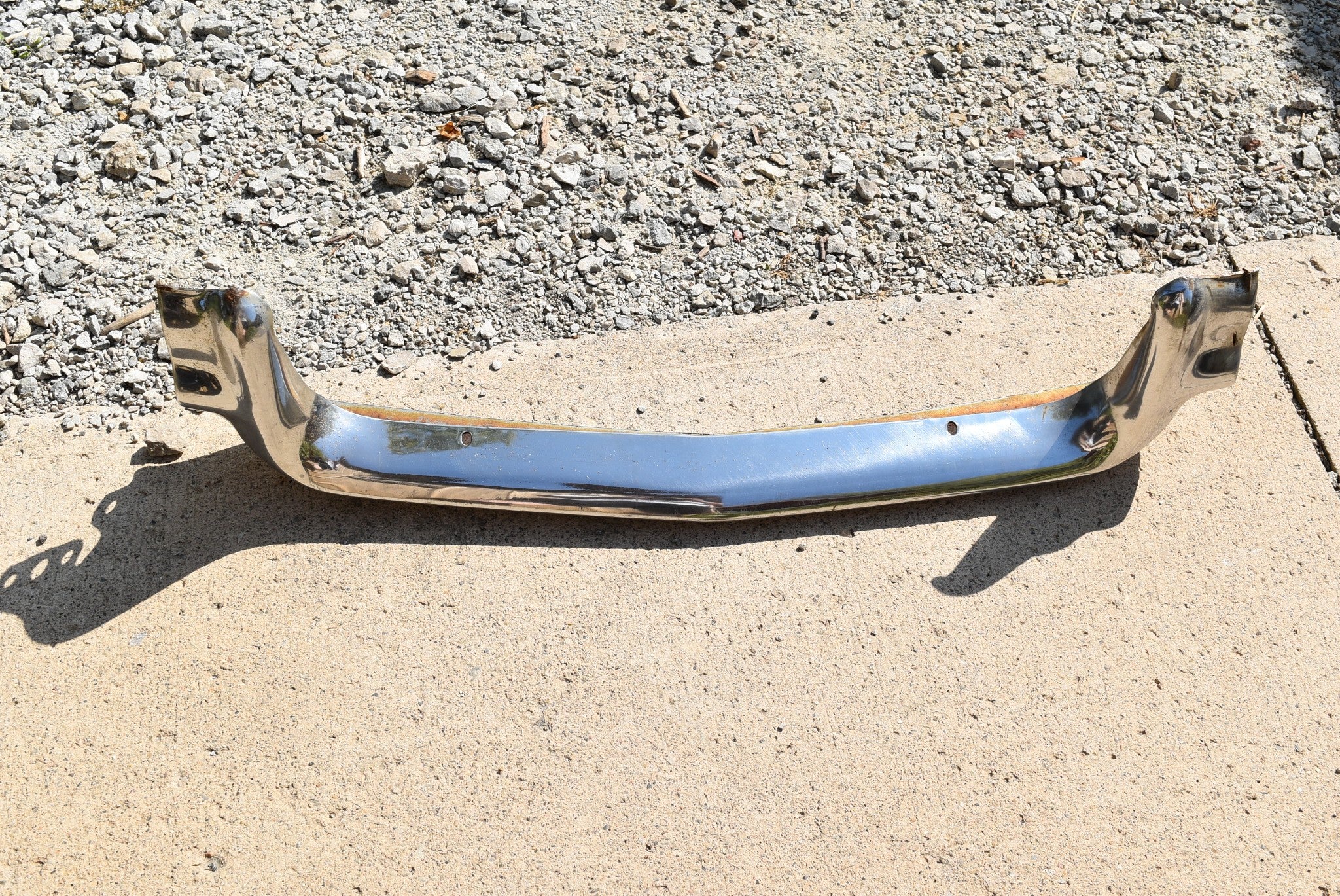 1958 Chevrolet Impala Front Middle Bumper Section Chevy 58 OEM Center ...