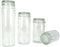 Airtight Glass Food Storage Jars with Lids 4 Sizes Kitchen Pasta Rice Canisters