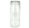 Airtight Glass Food Storage Jars with Lids 4 Sizes Kitchen Pasta Rice Canisters