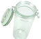 Airtight Glass Food Storage Jars with Lids 4 Sizes Kitchen Pasta Rice Canisters