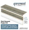 Cap a Tread 47 in. Length Laminate to Cover Stairs Sterling Oak Riser + Tread x2